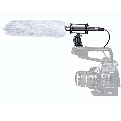 Boya BY-PVM1000L Pro Shotgun Video DSLR Camera Microphone for Canon Nikon Sony DV,for Camcorders
