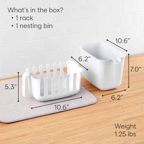 YouCopia Dry&Store Reusable Bag Drying Rack and Bin Set, Silicone Bags Organizer and Storage by YouCopia - Image 4