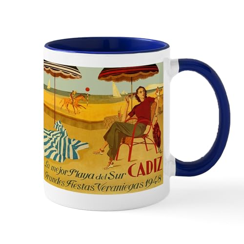 CafePress Cadiz Spain Travel Vintage Mug 11oz