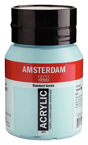 Amsterdam Standard Series Acrylique Pot 500 ml Bleu Céleste Clair 551 (17725512)