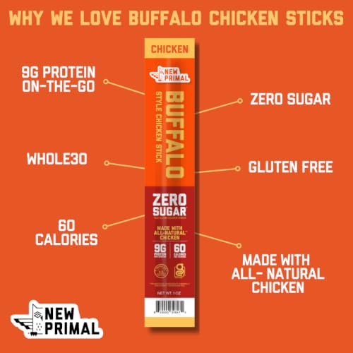 New Primal Buffalo Chicken Sticks, 5 Count - image 2