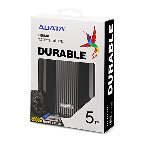 ADATA HD Externo HD830 5TB USB3.0 - Black