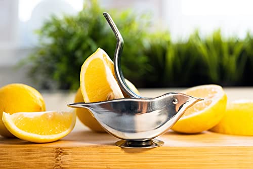 Main Squeeze Lemon Wedge Squeezer – Stainless Steel Lemon Squeezer & Manual Citrus Juicer To Squeeze Lemon Wedges – Lemon Juicer & Lime Squeezer #TOP4