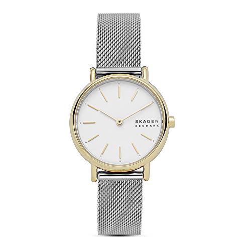 Skagen Damen Quarz 2 Zeiger Uhr mit Armband SIGNATUR LILLE SKW2910 – Bild 9