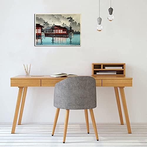 Image of Tallenge - Set of 10 Kawase Hasui Artworks - Japanese Art Poster - Small Poster(Paper,12 x 17 inches, Multicolour)
