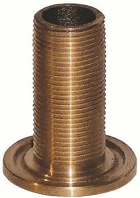 TH-1500-L Bronze 1-1/2 Inch Thru-Hull Less Nut Replacement for/Fits Groco TH-1500-L