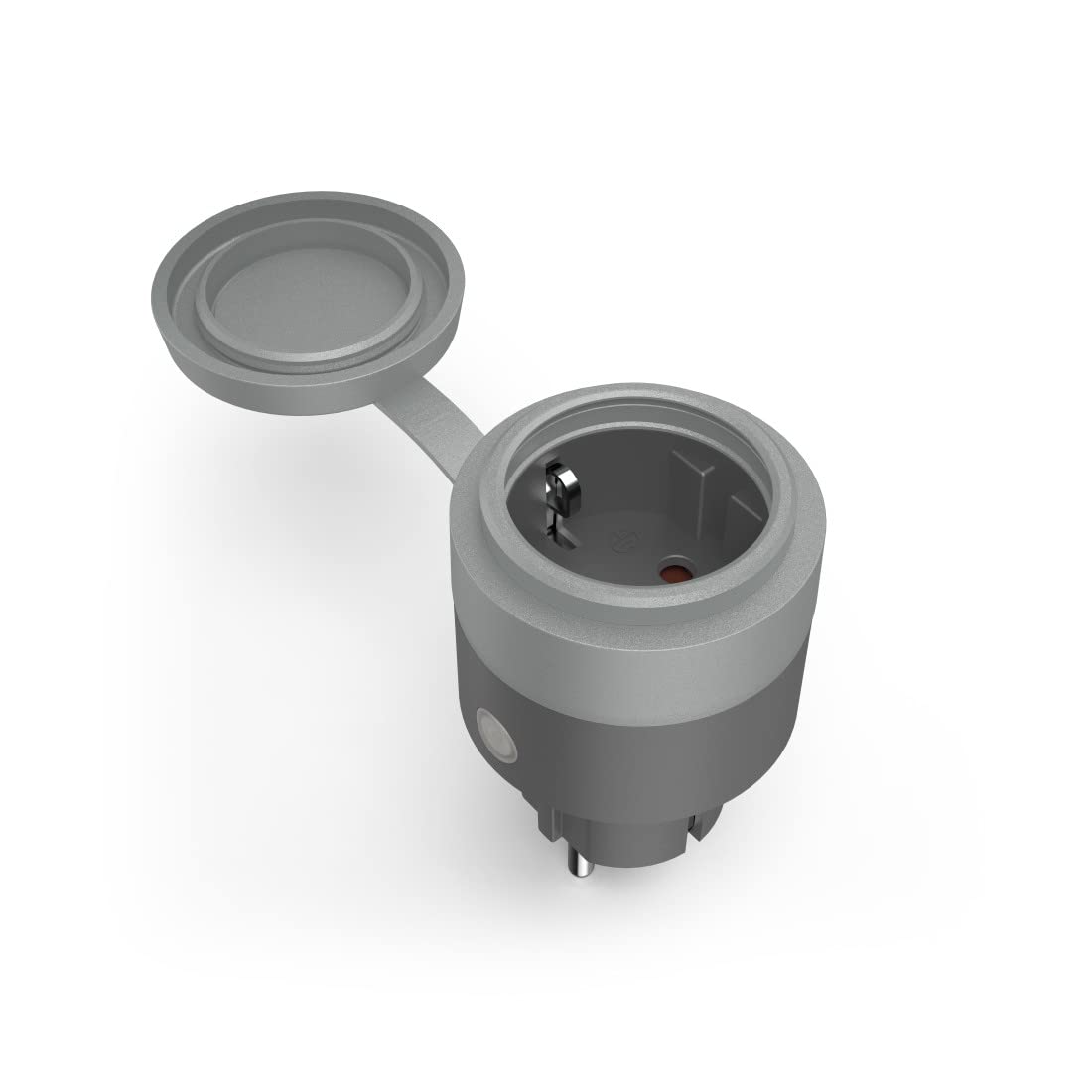 Hama Presa Wi-Fi per esterni (presa da giardino senza hub, presa Wi-Fi esterna per controllo app e vocale, illuminazione natalizia esterna, attrezzi da giardino, decorazione natalizia, resistente alle