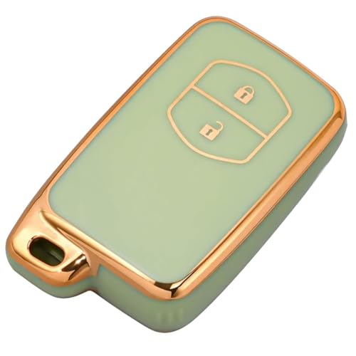 TOYOTA アクア ヴィッツ カローラ プリウス 専用設計 高級 TPU スマートキー ケース キー カバー スタイリッシュ 汚れ 滑り 傷 防止 トヨタ2ボタン