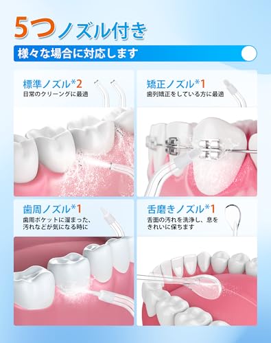 WAVOTIQ 口腔洗浄器 ジェットウォッシャー F5048 の商品画像 3