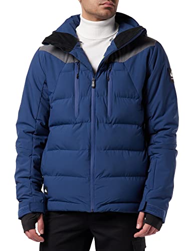 Photo de Quiksilver The Edge Jk Veste de snowboard pour homme, Bleu, S