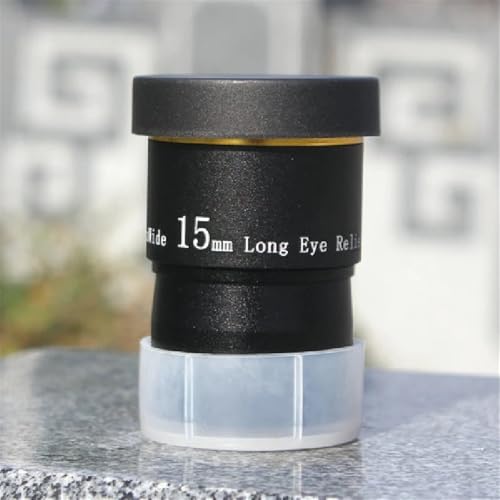 Ocular gran angular 1,25 pulgadas 66 grados 15mm para accesorios de telescopios 2
