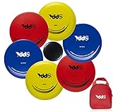 Disc Golf Set – Driver, Midrange & Putter, Komfortabler DX Kunststoff 6er Pack Rot