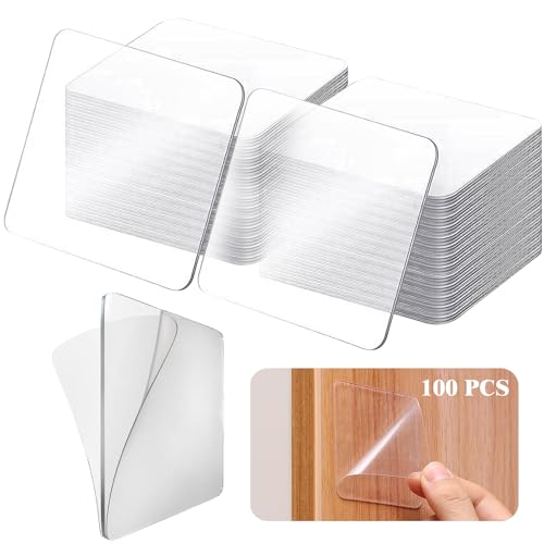 La mejor comparación de Sistemas de adhesivos de montaje - 5 favoritos. 28 EAHSAP Paquete de 100 Reutilizable Cinta Nano Tape 2.36 * 2.36 in,Cuadrada de Montaje de Cinta Doble Cara,Nanocintas Transparentes de Doble Cara,Para...