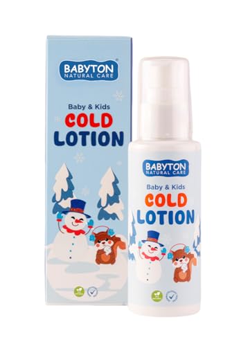 Babyton Baby & Kids Nourishing Cold Lotion 100ml – Organic Beeswax Cream with Shea Butter & Avocado – Natural Hydration for Sensitive Skin, Newborns