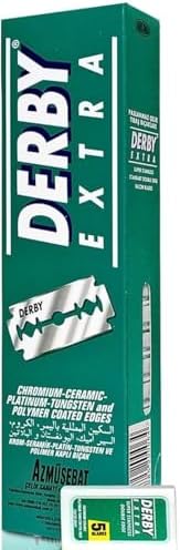 Derby Extra Double Edge Razor Blades, 100 Count