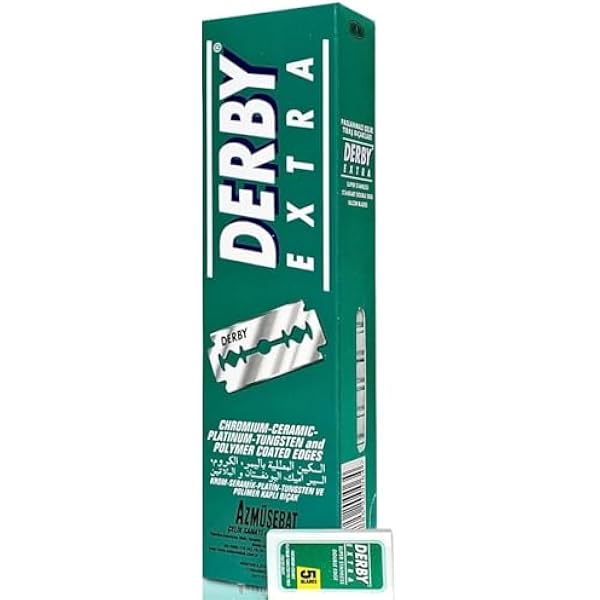 Derby Extra Double Edge Safety Razor Blades – opakowanie 100 ostrzy
