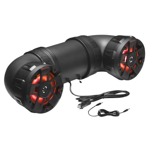 BOSS ATV65BRGB 6.5 Inch Powered Speakers