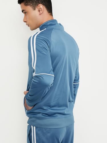 Image of Max Men Striped Athleisure Sweatshirt