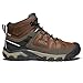 KEEN Men's Targhee 3 Mid Height Waterproof Hiking Boots, Chestnut/Mulch, 11 US