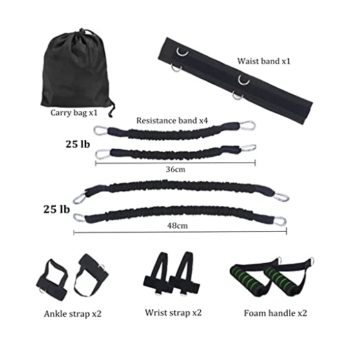 Corde de traction élastique pour corriger le manque d'explosivité en boxe
