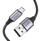 Inteligente y seguro: Equivado con chip inteligente mejorado actualizado, este Cable USB Android puede proporcionar una corriente de carga superior para sus dispositivos y evitar que se aleje de peligros como cortocircuitos.