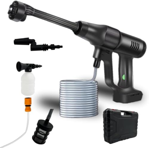 �}�L�^�݊� �������@ �R�[�h���X �[�d�� �}�L�^�o�b�e���[ 18V 14.4V �Ή� �u���V���X���[�^�[ �ő�f�o���� 6Mpa 6in1 �t���L�V�u�� �m�Y�� �n���f�B �E�H�b�V���[ ���z�� ��� �U�� 1.2kg �y�� �d���������@ �� �o�b�e���[