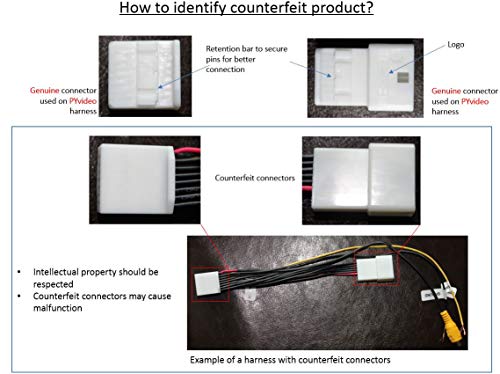 Pyvideo Rear Backup Camera Kit For Toyota Camry, Corolla, Prius And More (2012-2014) - (Color: Black) #TOP4