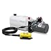 KTI Single Acting 12V Hydraulic Pump - 6 Quart