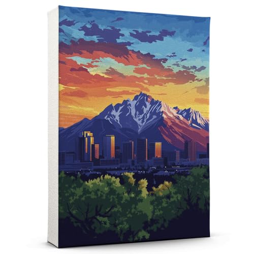 Utah Poster Print, Utah Poster Wall Art, Utah Decor Travel Poster, Utah Travel Gift, Housewarming Gift - 99AZ1415