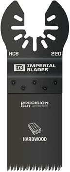Imperial Blades IBOA220-1 One Fit 1-1/4" Japanese Tooth Hardwood Blade, 1PC, Multicolor