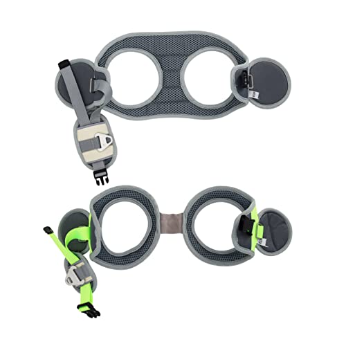 HobeyHove Silla de Ruedas Plegable Delantera y Trasera Accesorios de arnés (XSLW)