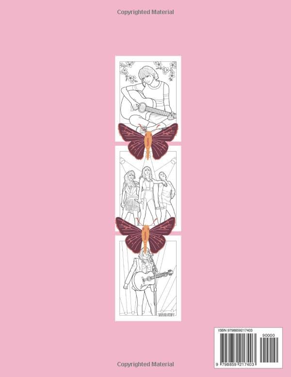 Er.as Tour fashion Coloring Book: Amazing Fashion Coloring Book . Gift for Any Fans, for kids and Adults. to Stress Relief. 2 41ukvWIKNXL