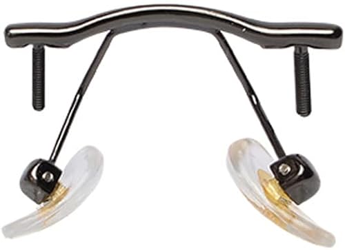 Miniatura 5 de Accesorios para gafas sin montura, puente nasal, almohadillas para la nariz, tornillo y destornillador para lentes de lectura de vidrio..