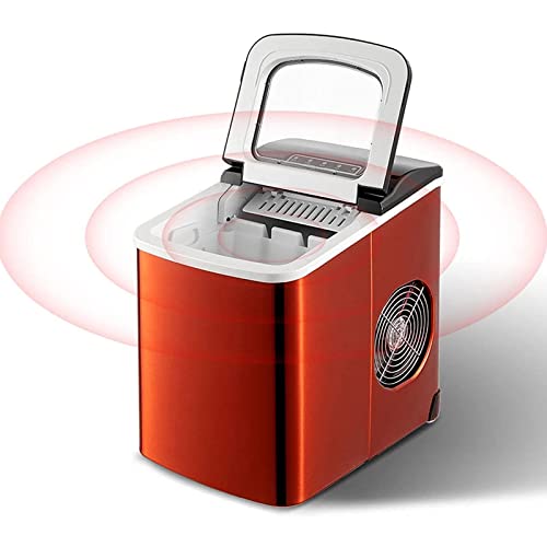 Máquina pequeña de hielo para el hogar acero inoxidable miniatura 4