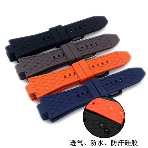 Bracelet silicone Michael Kors 29x13mm ajustement parfait convexe concave