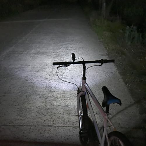 Phare de vélo rechargeable USB avec 3 modes d'éclairage pour le cyclisme - 2