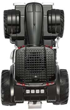 Coverzone Tractor Themed Radio Portable Bluetooth Speaker And Speaker Gift And Contemporary Style Indoor And Outdoor Multiband Decorative Classic Radio WS-560 (Black) With USB AUX TF Card Input