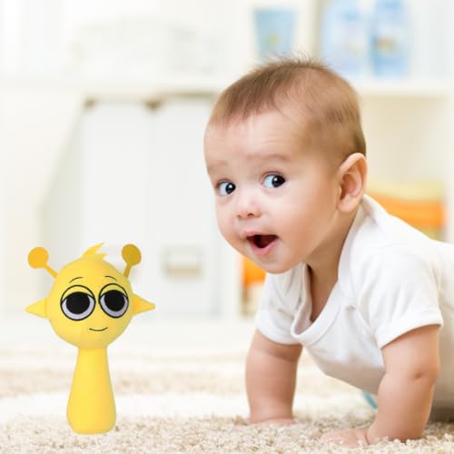 Image of Yellow Sprunki Plush Toys