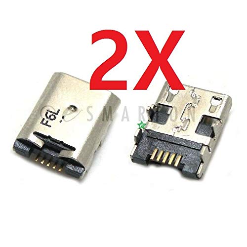 4 Pezzi Porta Di Ricarica Tipo C Per Kindle Fire HD10 2019 9a Gen - Connettore Dock Di Ricambio, Metallico - 4