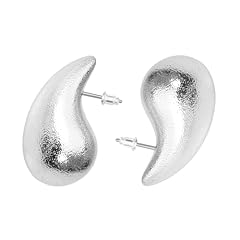 Frosted Resin Drop -Silver