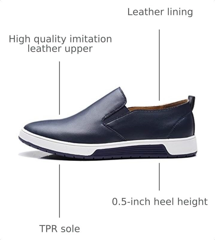 Image of Men's Casual Lofer Shoes Slip On Fashion Sneakers