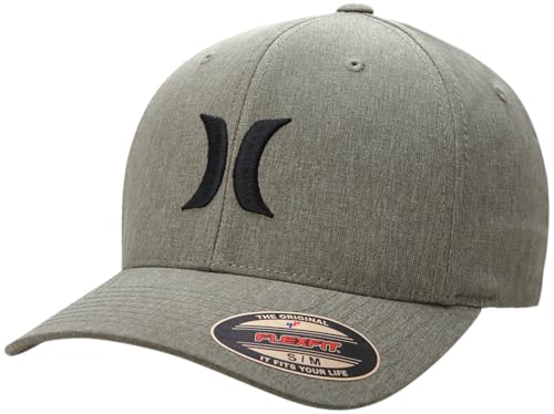 Image of Hurley Men's Caps - One & Only Flexfit Baseball Cap - Fitted Hats for Men (S-XL)
