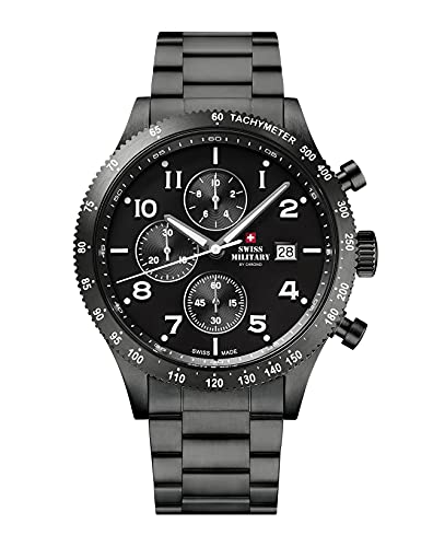 Chronographe SWISS MILITARY SM34084.03 pour vos aventures urbaines