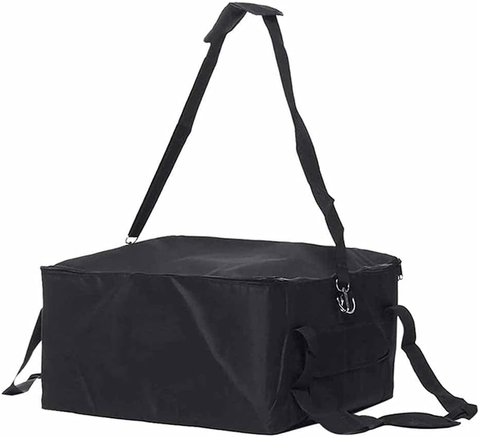 Pizza Bag Extra Large Thermal Insulation Winter Meal Delivery Red Pizza Household Bags Box ，Home Storage(E)