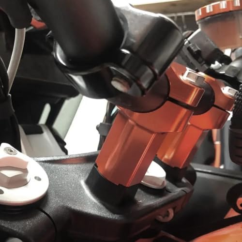 Elevador de manillar para motocicleta: abrazadera de aluminio para modificación de motos 6