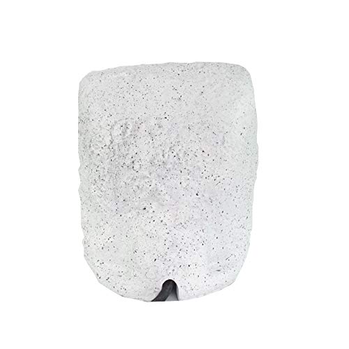 Außensteckdose Stein 2m Kabellänge Steckdose 4-Fach Steckdosen Gartensteckdose Mehrfachsteckdose Steckerleiste Steinsteckdose Gartendose hellgrau