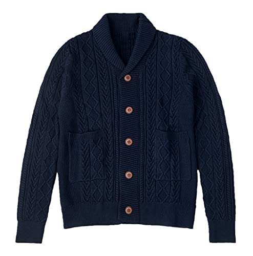 Manteau streetwear bleu en coton contre le froid de l'automne pour homme