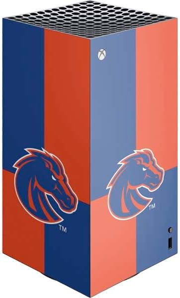 Skinit Decal Gaming Skin Compatible with Xbox Series X Digital Edition Console - Officially Licensed Boise State University Collegiate Text Design