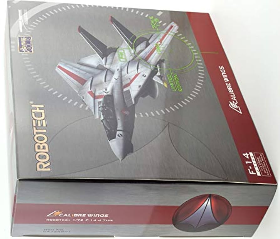 Calibre Wings 1/72 ROBOTECH F-14 限定版 Amazon.com: Calibre Wings Macross Robotech F-14 S Type 1/72