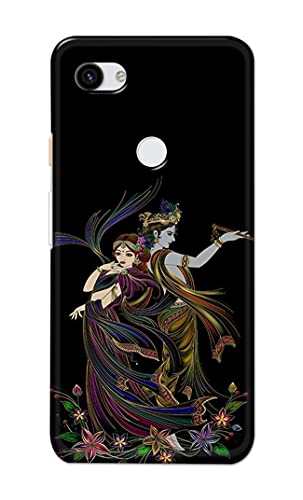 Image of Lord Radha and Krishna Hard Back Case Cover for Google Pixel 3A, G020A, G020E, G020B Back Cover -(J5) VNS2223